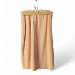 Vintage Due per due 100% silk pencil skirt 8  sexy chic retro